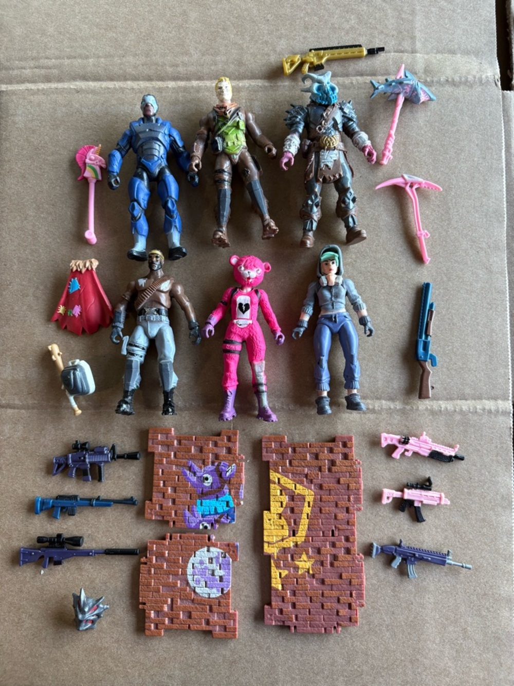 Fortnite Action Figures and Accessories Lot